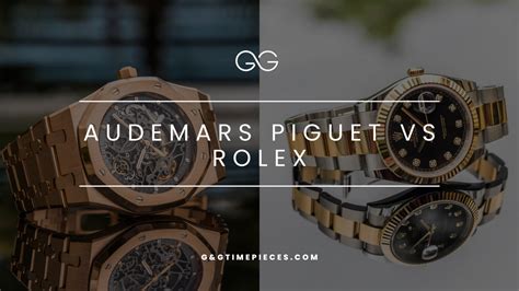 audemar piguet rolex|piaget vs rolex.